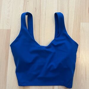 LULULEMON Align Tank Top A/B Cup Light Support Galactic Cobalt Women’s Size 6